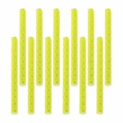 Tube De 12 Rayons Réfléchissants Pour Réflecteur De Jante De Roue De Cyclisme, Accessoires De Vélo - Jaune - Avis / Test
