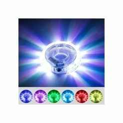 Une Lampe Multi Effect - Intelligent LED Vélo Roue Lumière Vélo Avant Arrière Moyeu Parlait Une Seule Lampe A - Avis / Test