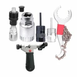 Vélo Outil De Réparation Kit D'entretien VTT Pédalier BB. Extracteur De Roue Libre Démonte Cassette Clé À Douille [7E126E - Avis / Test