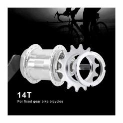 YOSOO Pignon De Vélo Pièces De Pignons De Volant D'inertie à Roue Libre à Une Vitesse En Acier Durable Pour Vélo à Pignon - Avis / Test