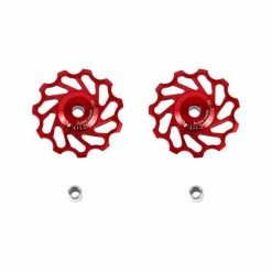 Zerodis Dérailleur Arrière En Alliage 2 X Poulie De Dérailleur Arrière De Roue Jockey En Alliage CNC Pour Vélo De Route Vt - Avis / Test